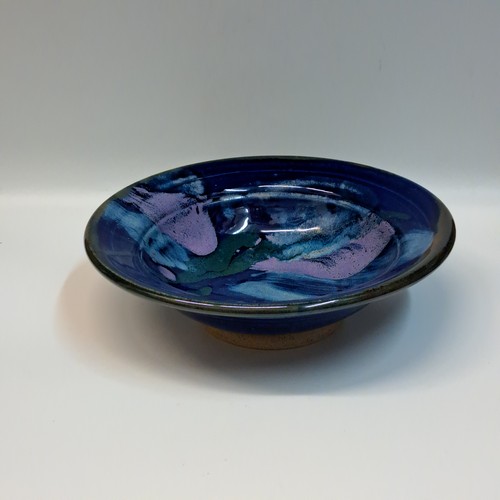 #240108 Bowl Cobalt Blue 3x10 $22 at Hunter Wolff Gallery